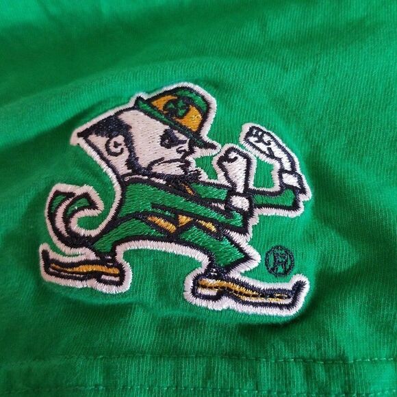 Notre Dame Fighting Irish T Shirt Boys Large Football NCAA - Picture 4 of 8